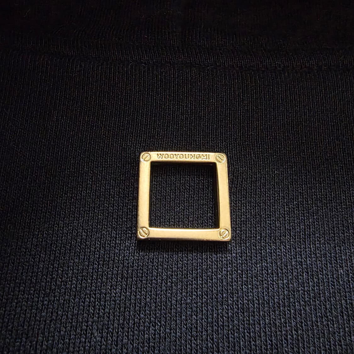 {클로젯}[48][새상품급]우영미 플라워 백로고 후드티 상품이미지5