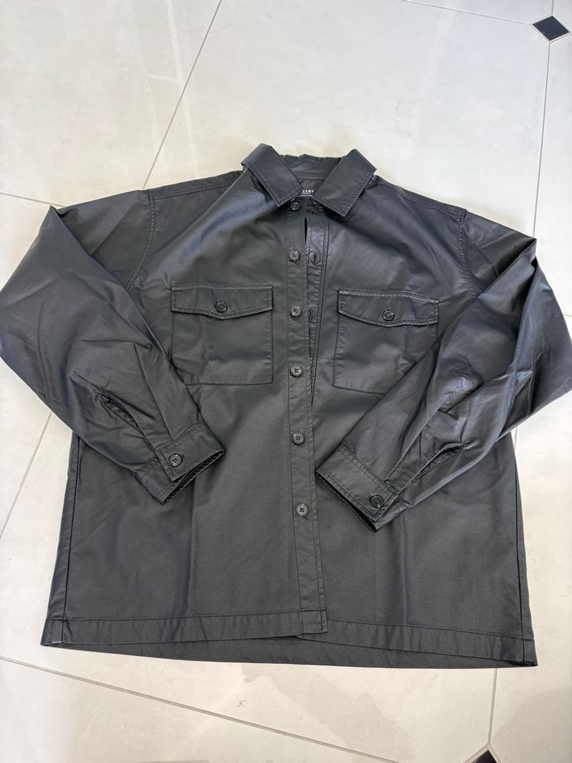 FAKE LEATHER CPO SHIRTS 인조 가죽 CPO 셔츠 상품이미지7