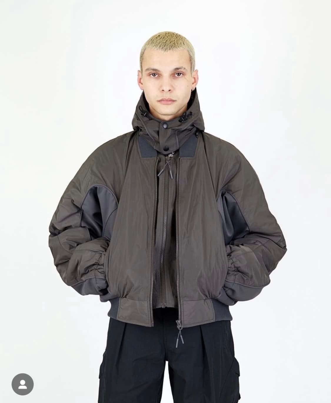 혜인서 후드 봄버 자켓 상품이미지1