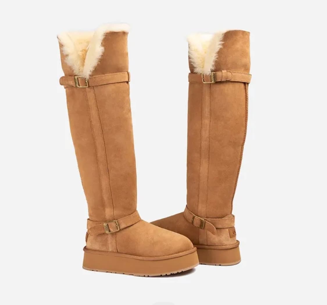 어그 호주 오즈웨어 클래식 플랫폼 버클 톨 부츠  상품이미지3