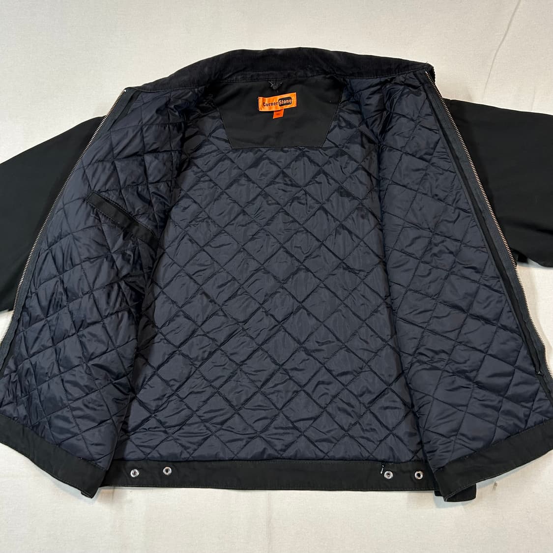 4XL) Corner Stone USA 워크웨어 디트로이트 자켓 블랙 상품이미지5