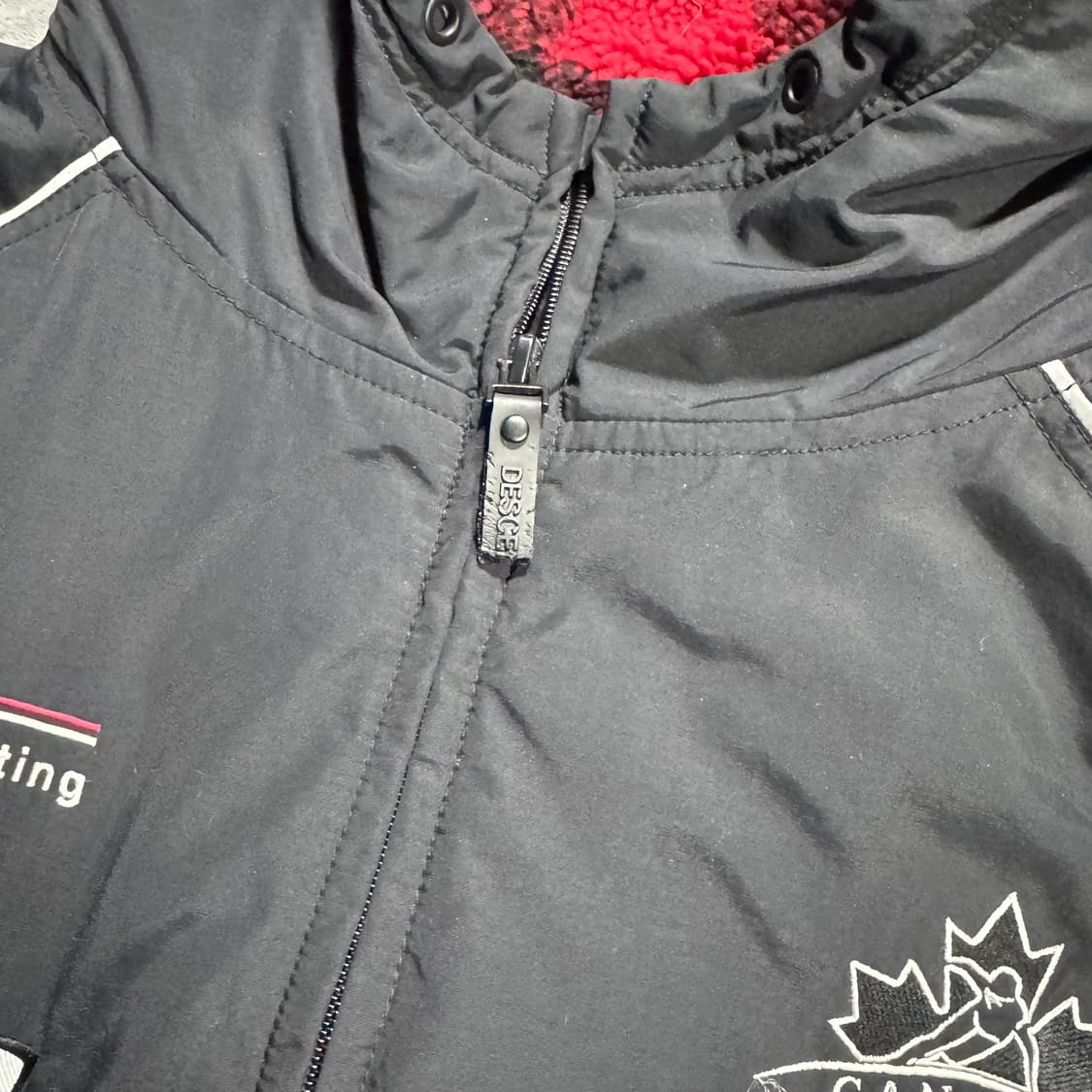 DESCENTE 데상트 캐나다 스피드 스케이팅팀 패딩 자켓 상품이미지4