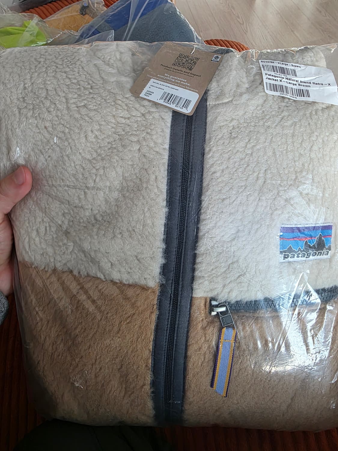 [미개봉] 파타고니아 50주년 레트로 X 파일 플리스 자켓 XL 상품이미지3