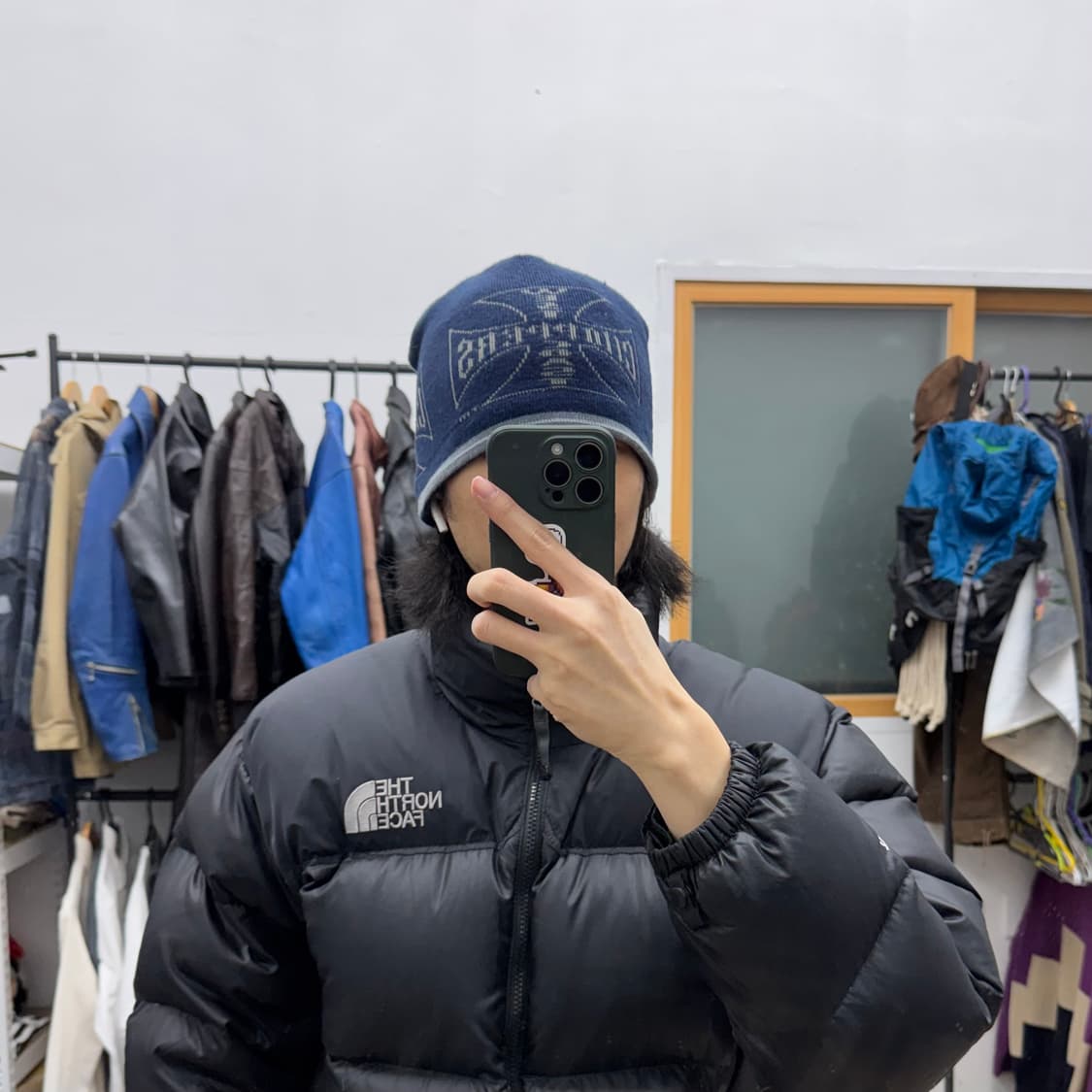 웨스트코스트 초퍼 아이언 크로스 비니 상품이미지2