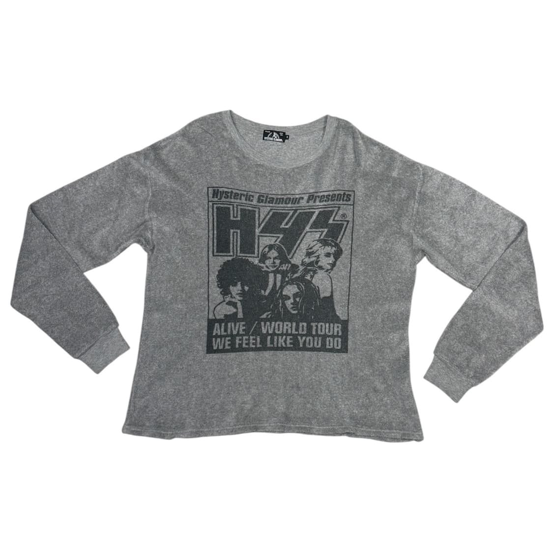 히스테릭 글래머 테리 원단 히스걸 맨투맨 스웨터 상품이미지1