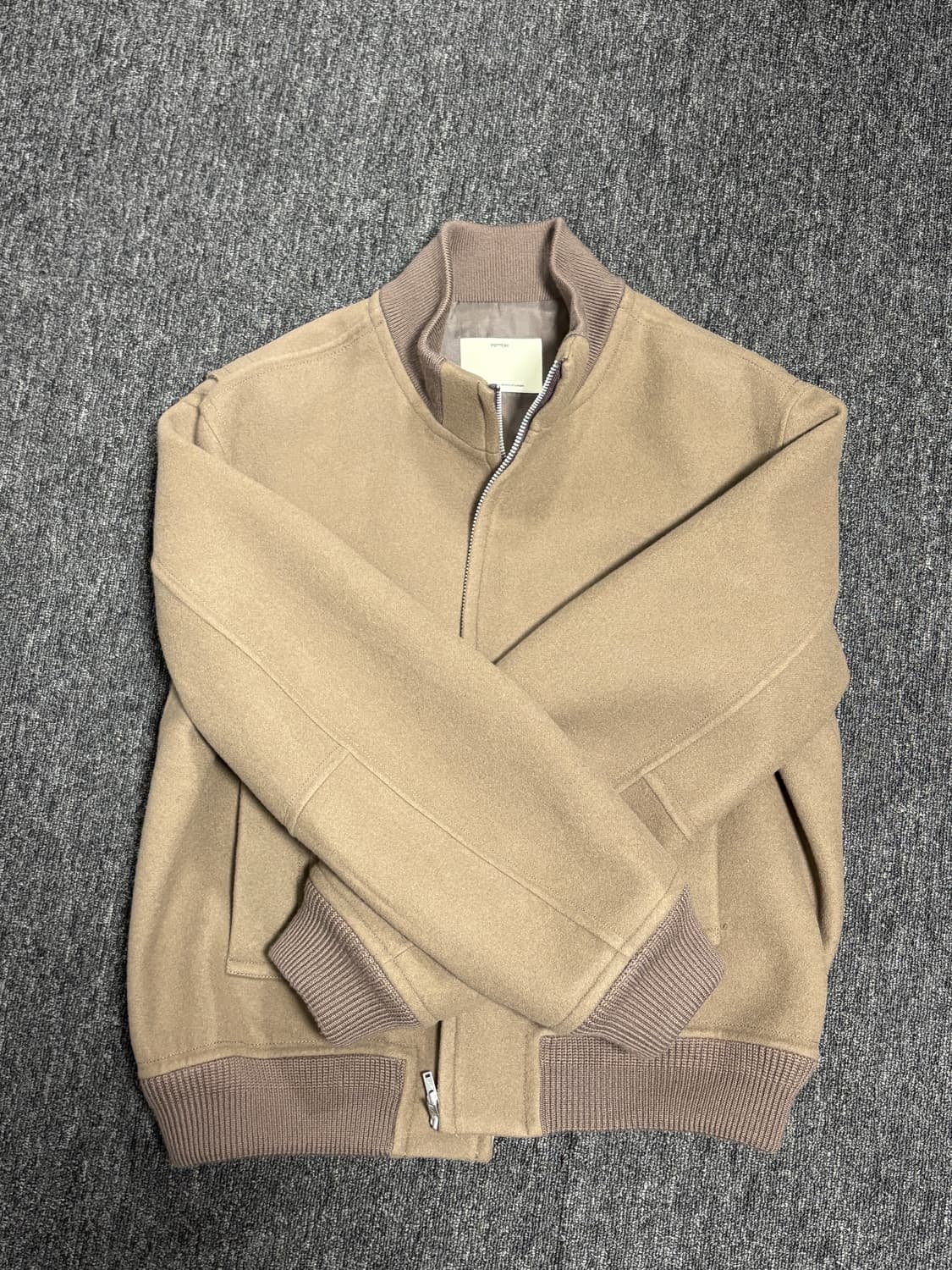 포터리 25FW 멜톤 울 덱자켓 카멜 4 105 상품이미지2