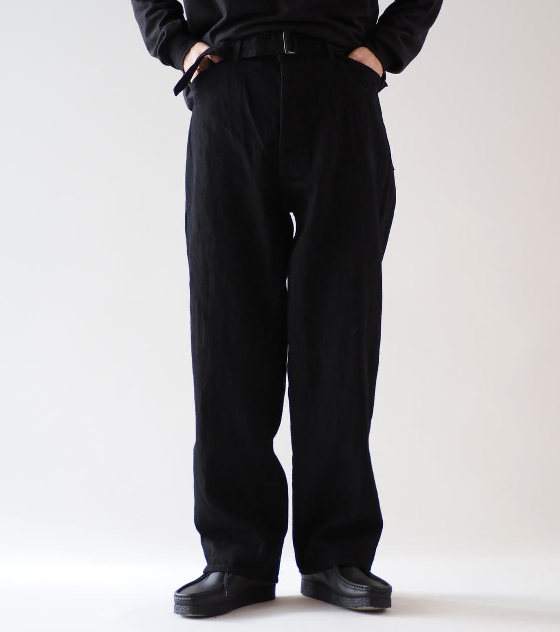 (2) 코모리 25ss 벨티드 데님 상품이미지1