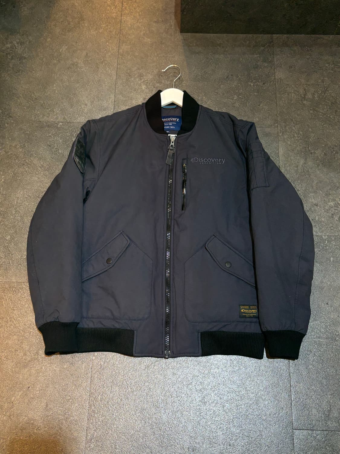 디스커버리 블루종 봄버 자켓 100사이즈 상품이미지2