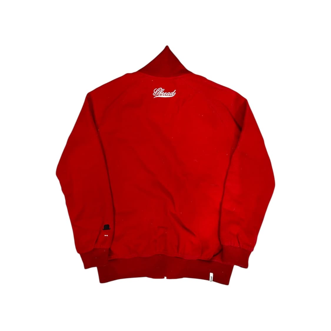 일본 빈티지 레드 모직 자수 바시티 자켓 L 상품이미지6