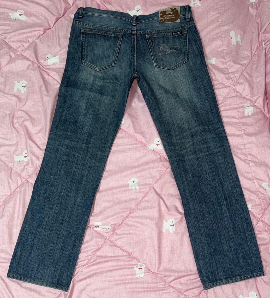 버버리 블랙라벨 슬림스트레이트 데님 팬츠 상품이미지2