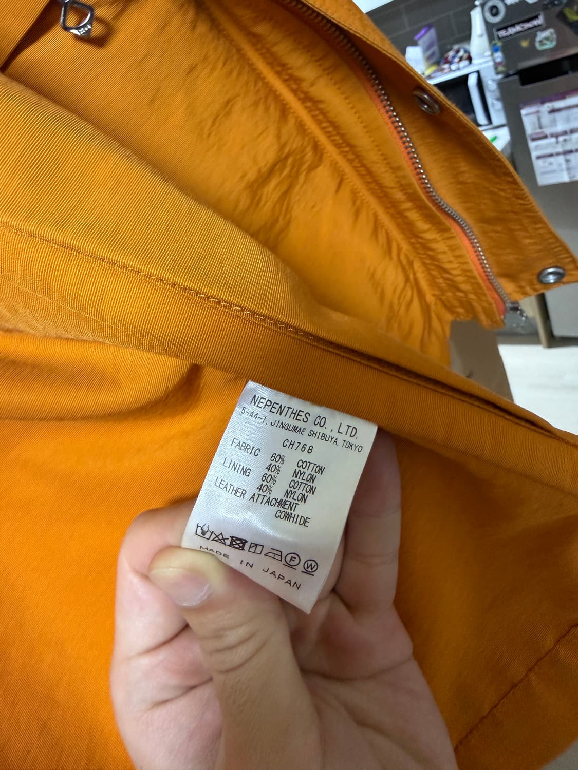 South2West8 필드재킷 M사이즈 오렌지 상품이미지4