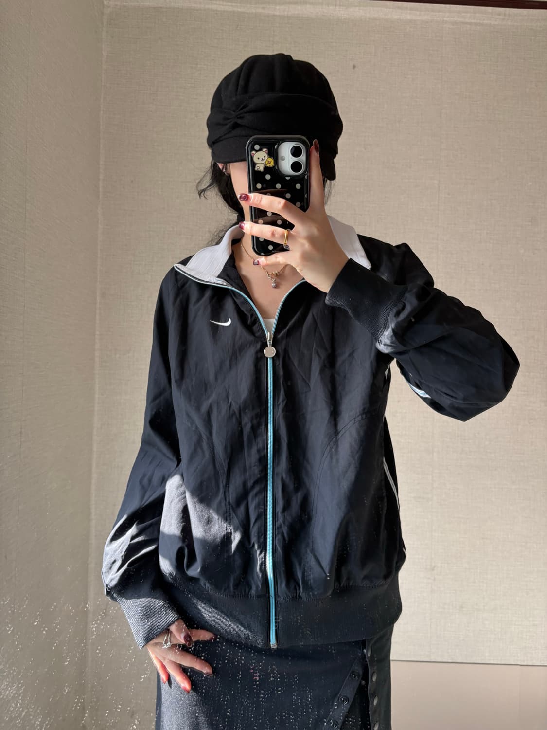 나이키 블랙 바람막이 상품이미지2