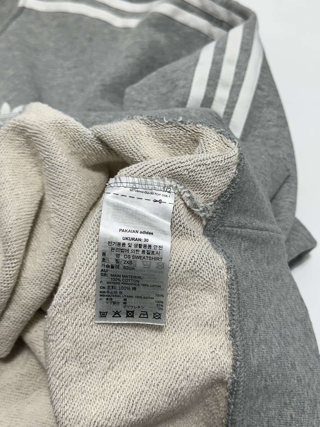 아디다스 3S 삼선 오버사이즈 맨투맨 상품이미지10
