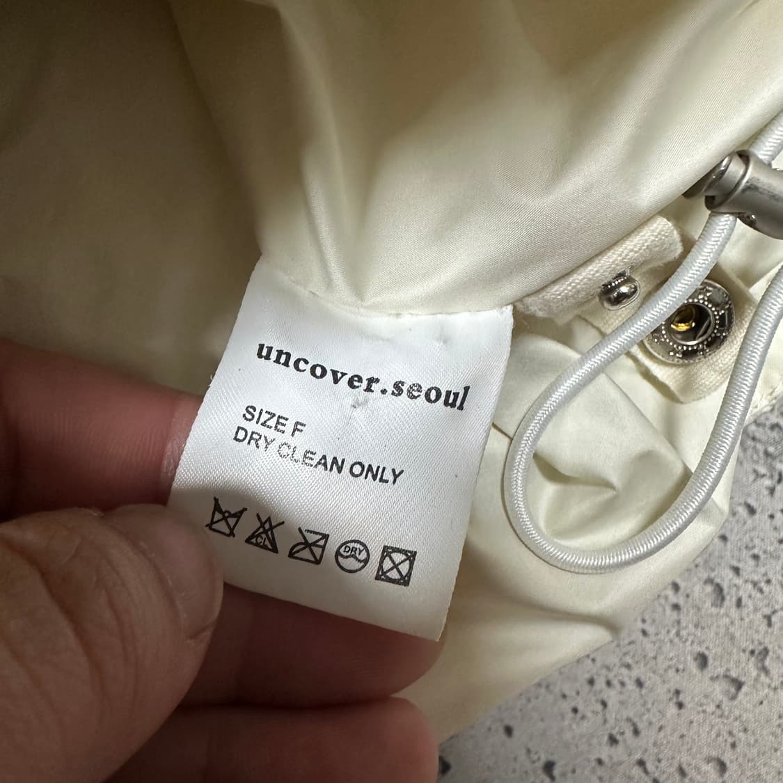 ✨ (바배) 아이보리 빵빵 도톰 크롭 패딩  상품이미지5