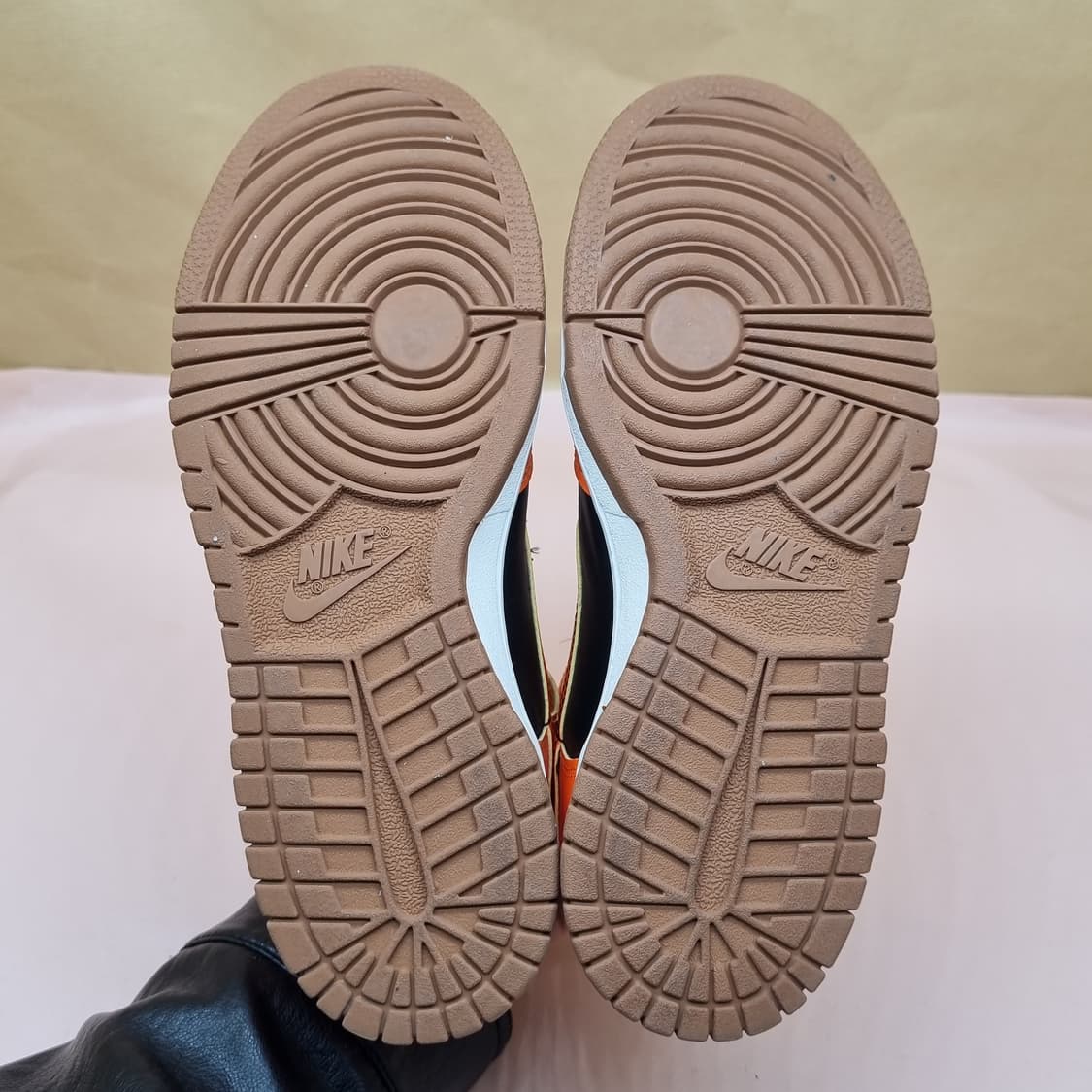 나이키 덩크 하이 오렌지 하이탑 235 상품이미지3