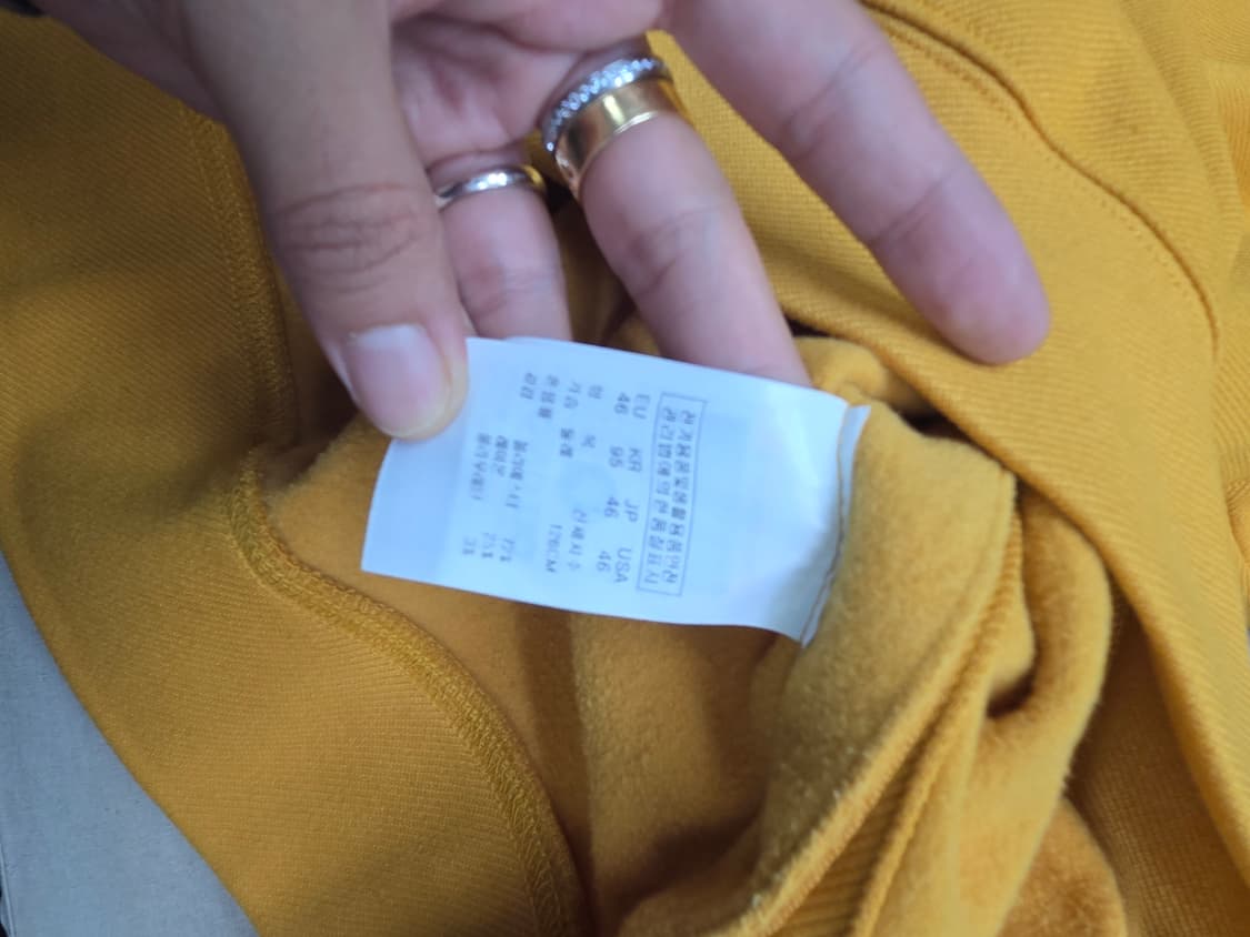 송지오 워치파이어 자수 맨투맨 오버핏 95 상품이미지5