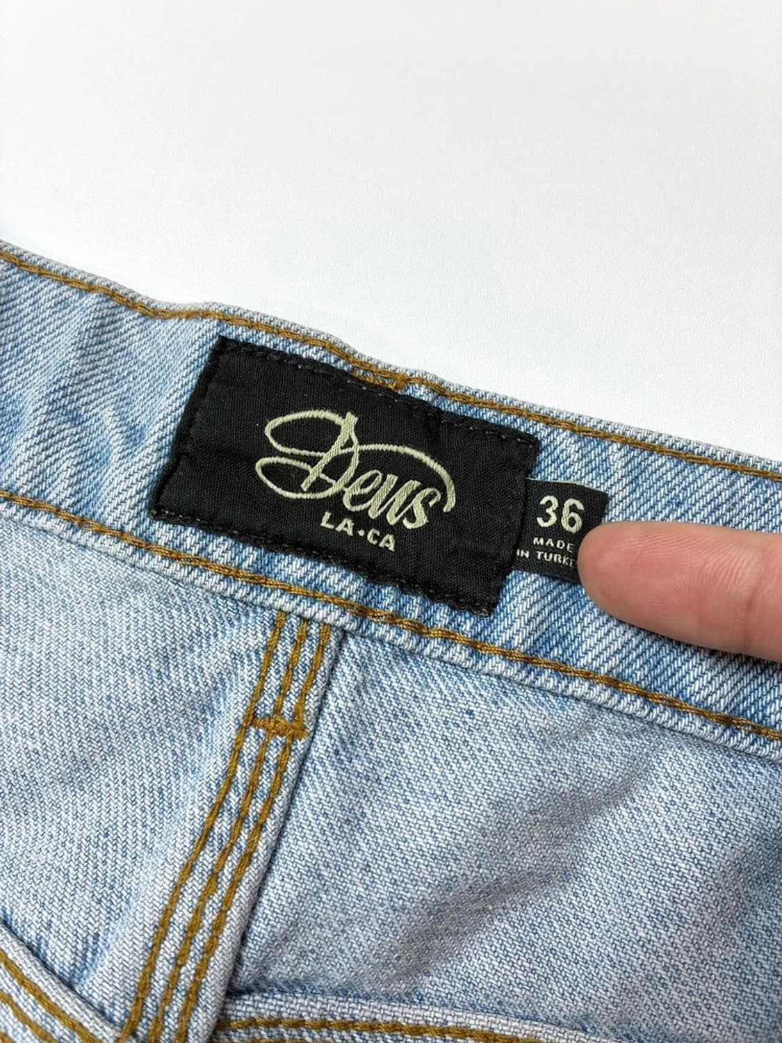 데우스 엑스 마키나 박스로고 스트레이트 데님 팬츠 PN5661 상품이미지9