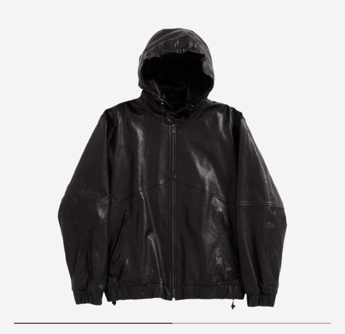 해칭룸 레더 후디 3사이즈 상품이미지1