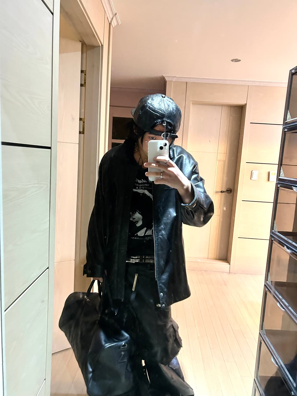 Sheep Skin Leather Coat 상품이미지4