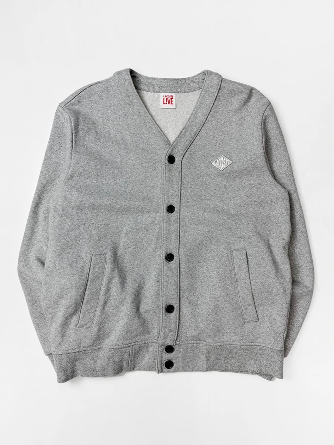 라코스테 라이브 맨즈 와펜 스웻 가디건 PN5543 상품이미지1