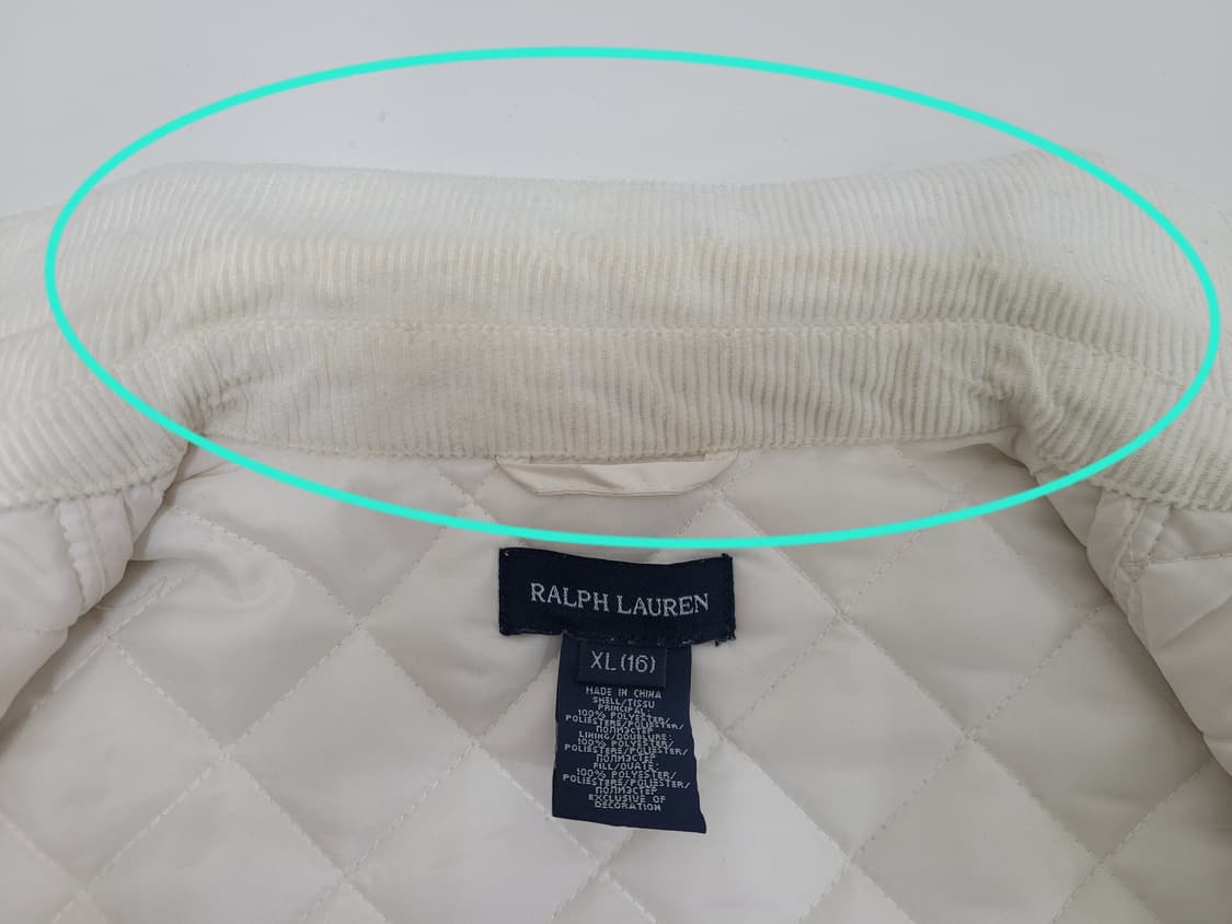 POLO 랄프로렌 주니어 퀼팅 자켓 / 16사이즈 (여성S사이즈가능)
 상품이미지7