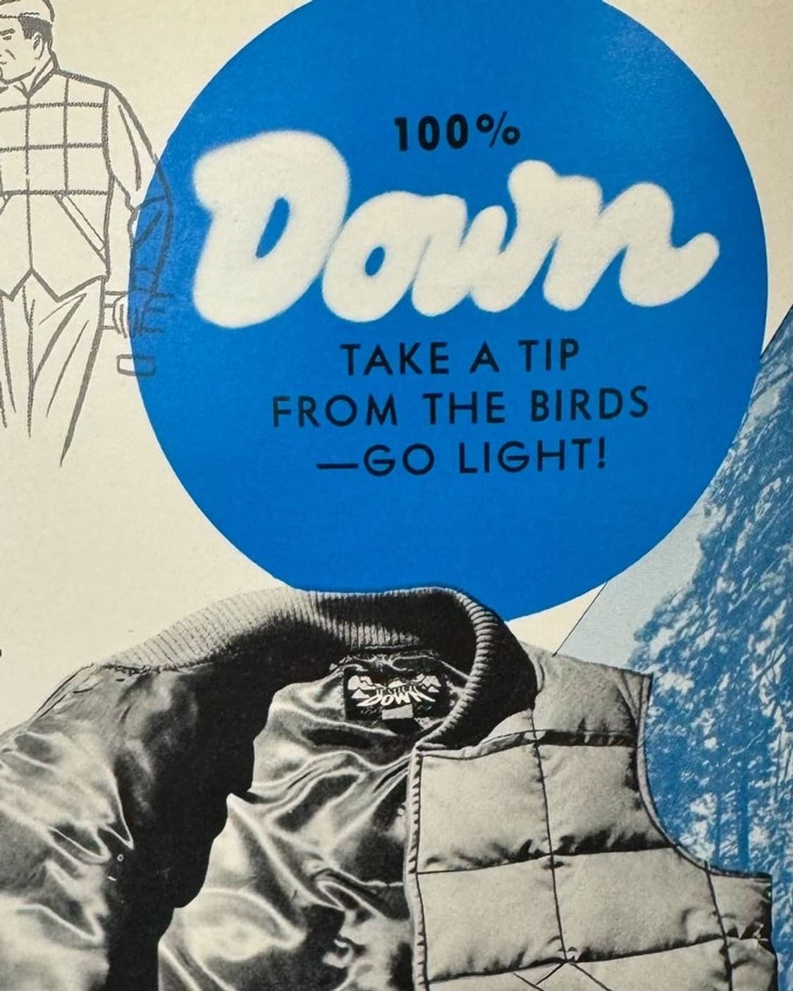 70s Eddie Bauer Goose Down Navy Blue  상품이미지7