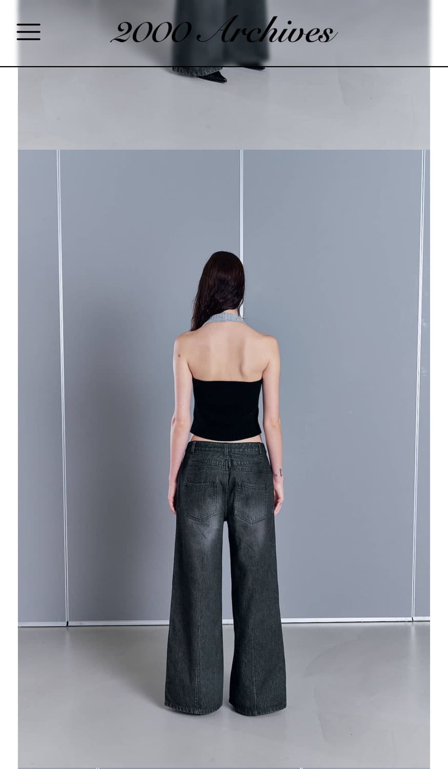 2000 Archives MEGAN WIDE DENIM (2size) 상품이미지3