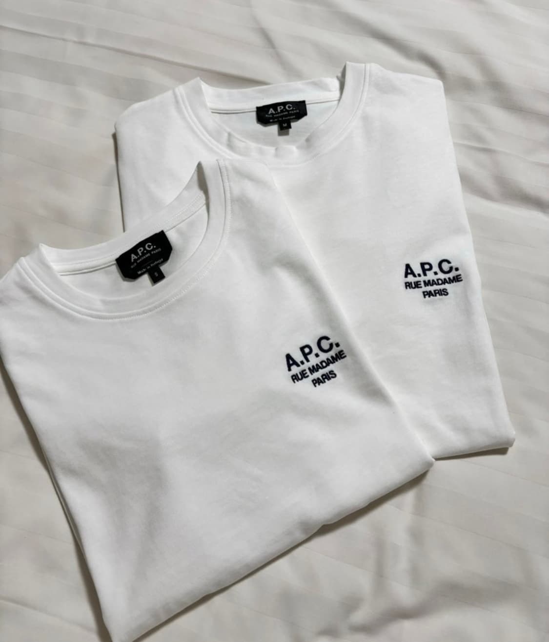 아페쎄 레이몬드 티셔츠 화이트 L 상품이미지5