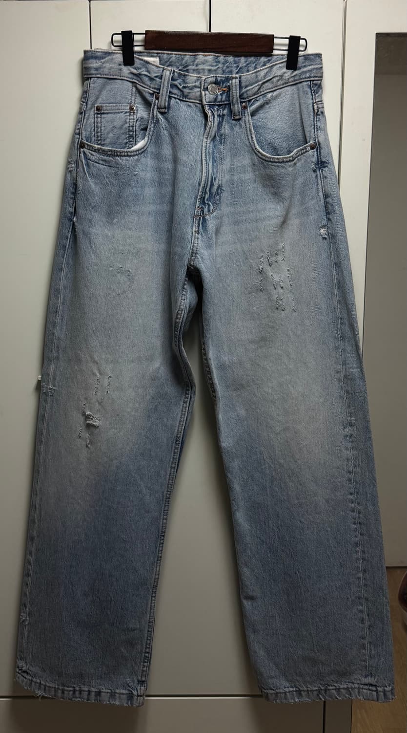 자라 배기진 라이트 블루 29사이즈 상품이미지2