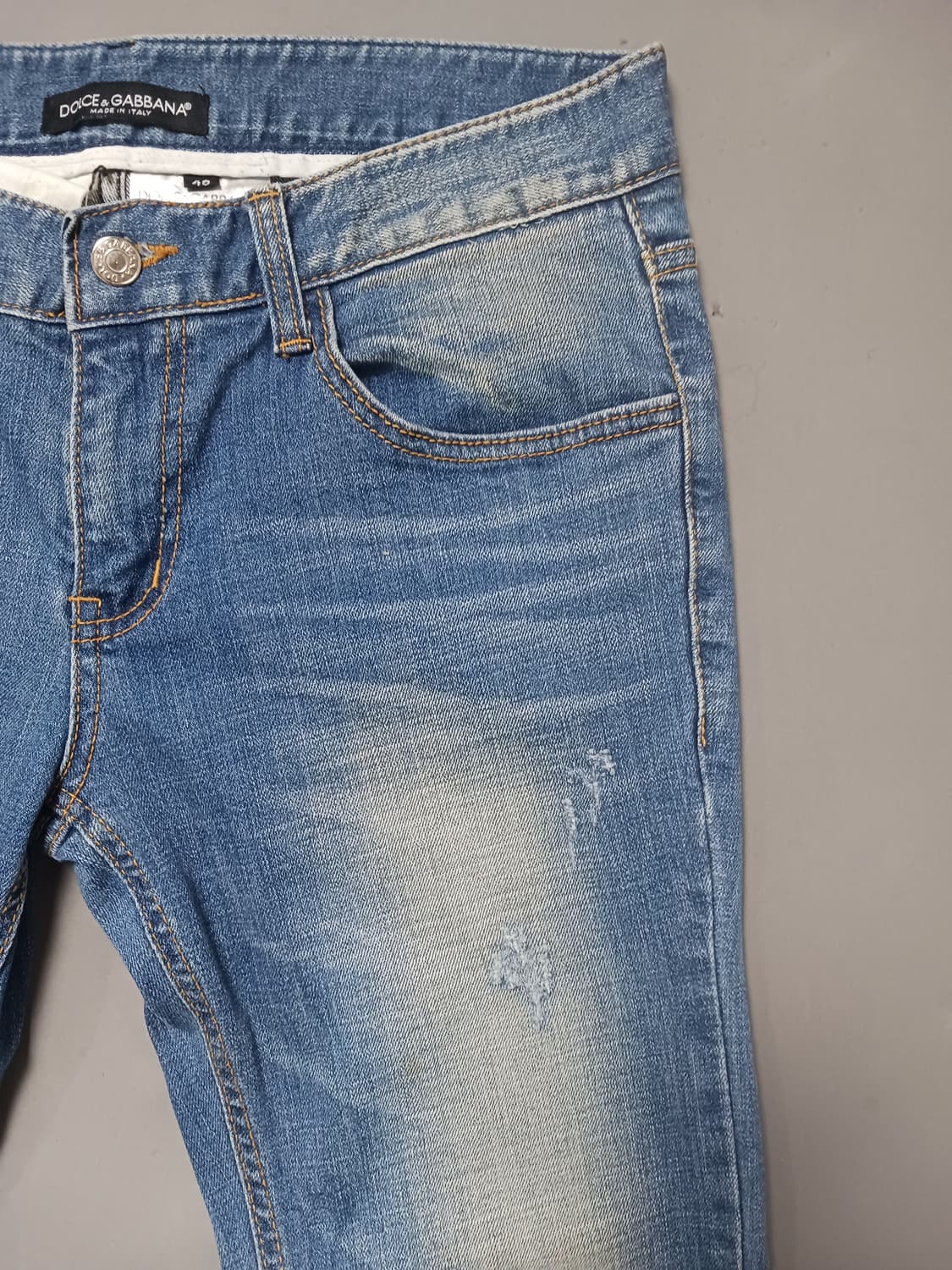[32] 돌체앤가바나 미니플레이트 14골드진 청바지 상품이미지4
