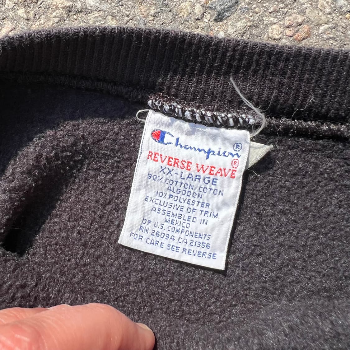 90’s 챔피온 리버스위브 빅 사이즈 스웻셔츠 상품이미지6