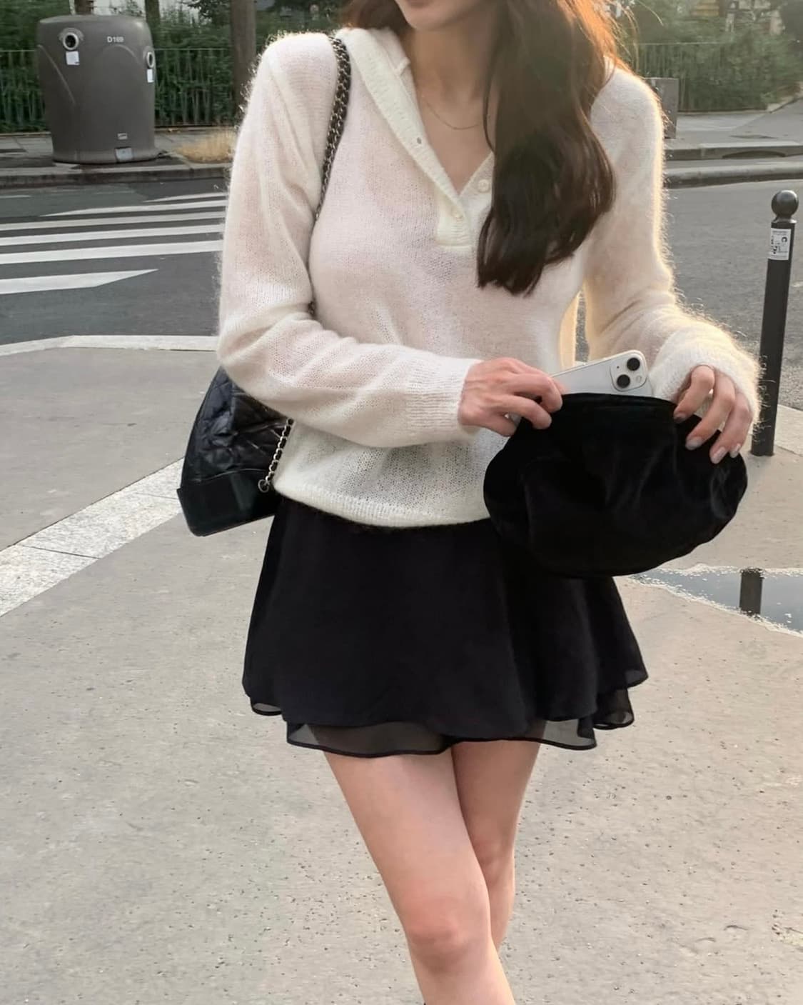 리에뜨 후디 니트 상품이미지2