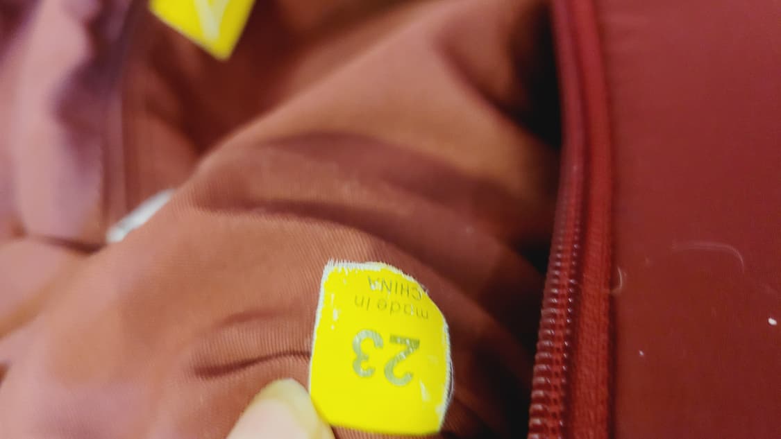 만다리나덕 버건디 백팩 상품이미지5