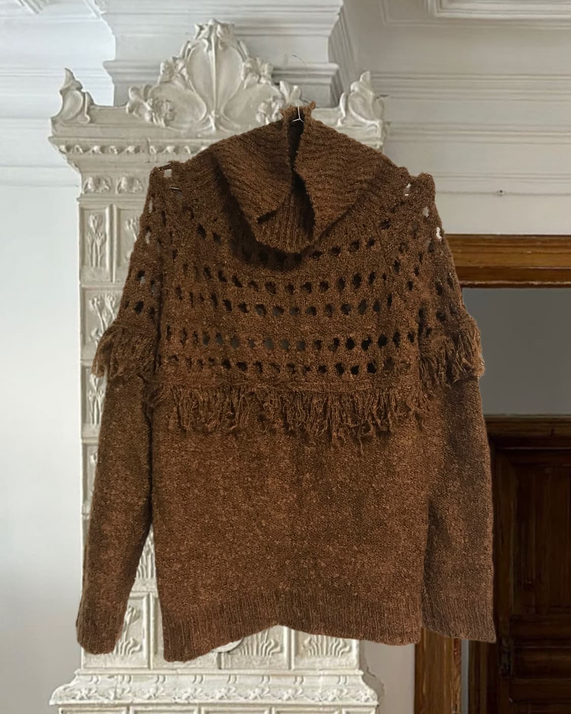 vintage brown tassel knit 상품이미지7