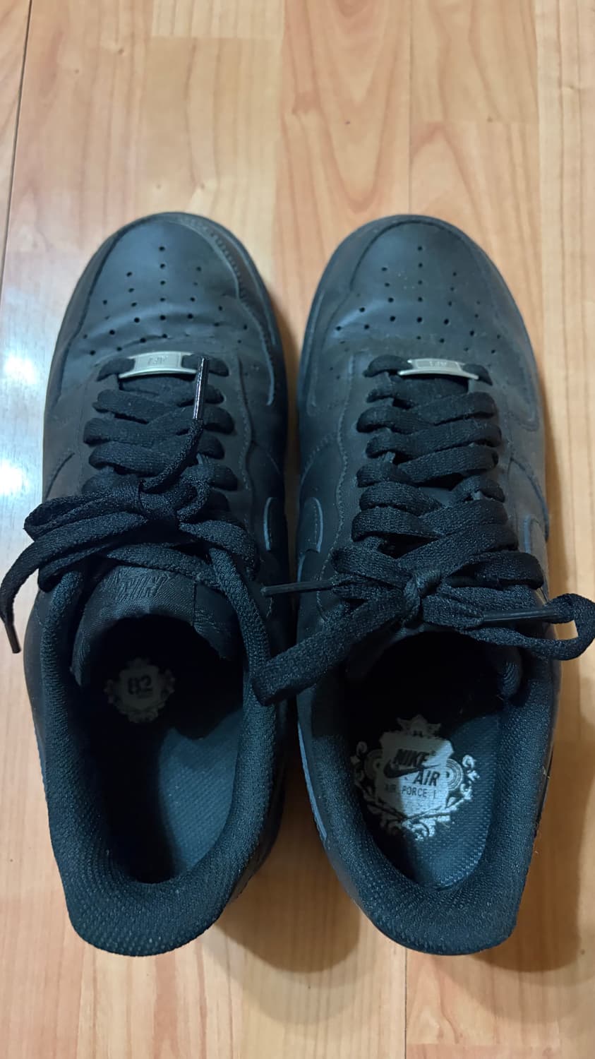 나이키 에어포스 1 '07 로우 트리플 블랙 260 상품이미지2