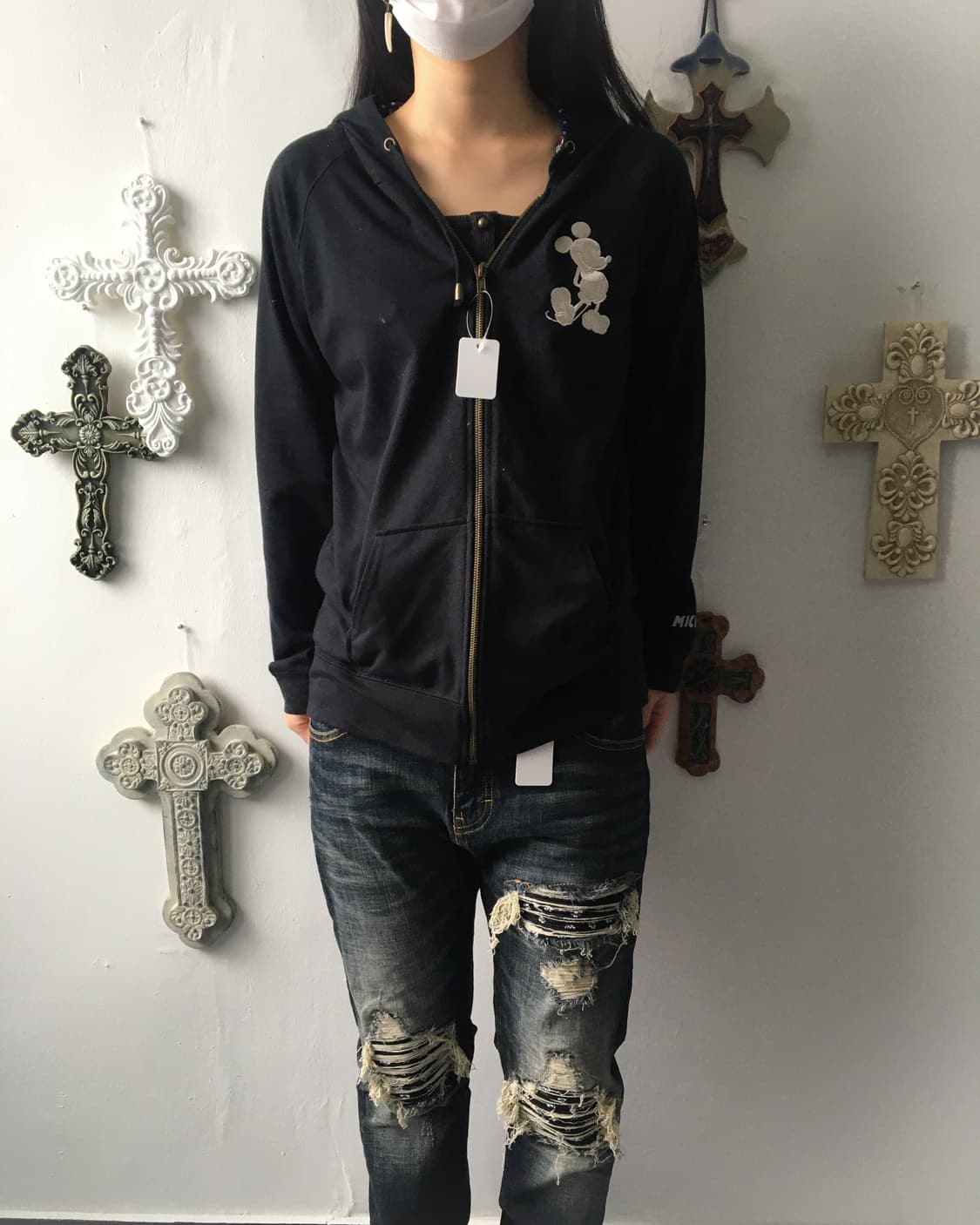 Disney mickey hood zip up 상품이미지8