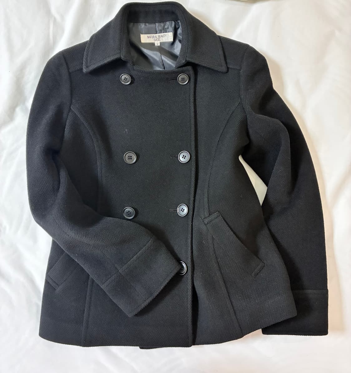 빈티지 더블버튼 숏코트 상품이미지1