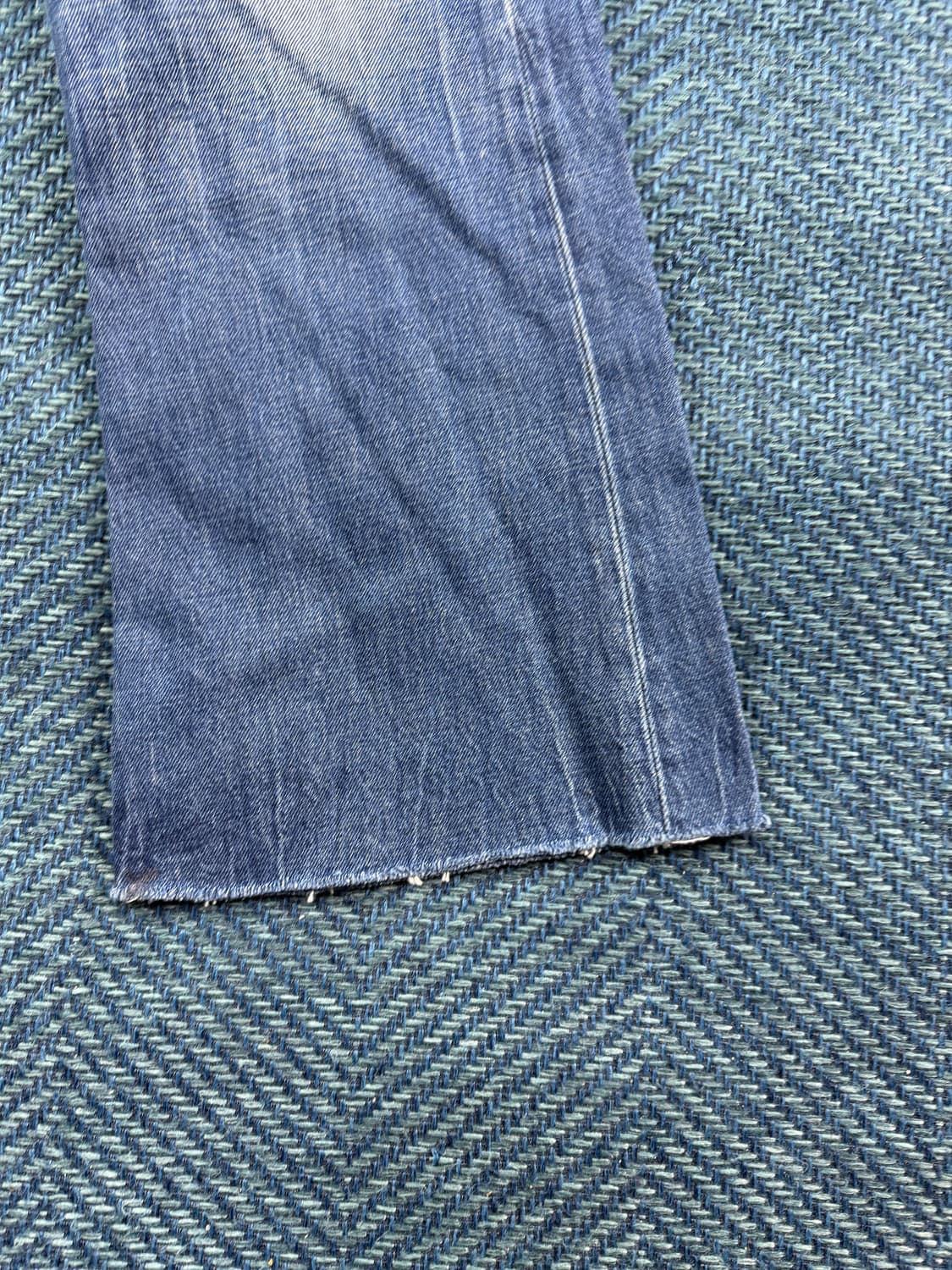 랙앤본 (Rag & Bone/JEAN) 빈티지 워싱 컷오프 데님 팬츠 상품이미지9