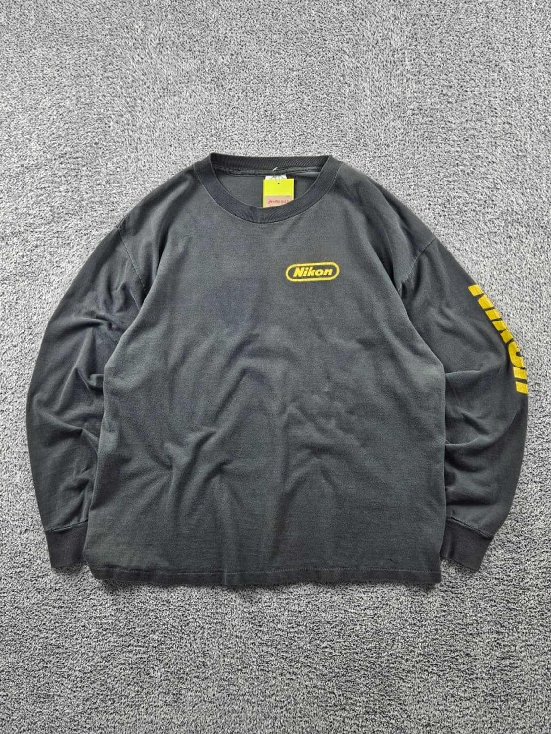 8~90's USA 밀러 니콘 싱글스티치 롱슬리브 ( XL )/11357 상품이미지2