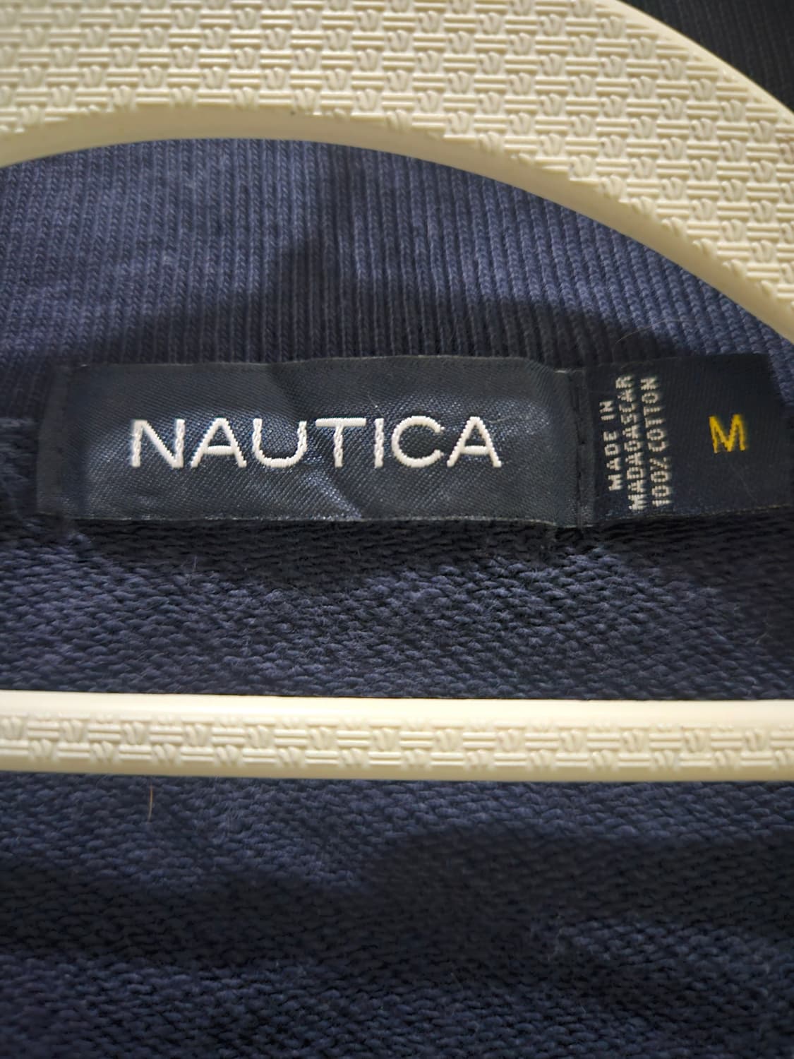 정품 노티카(Nautica) 빈티지 하프버튼 맨투맨 M 상품이미지3