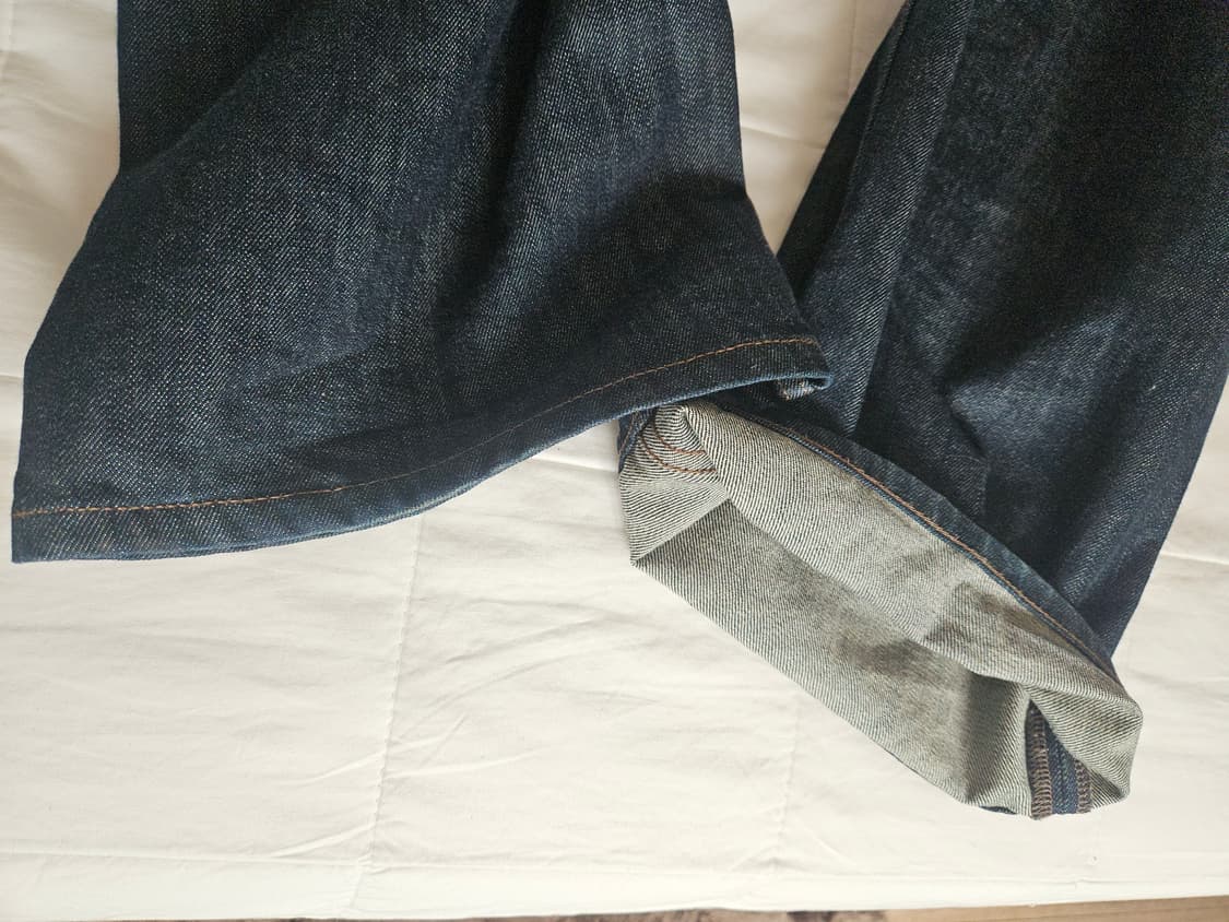 벨리에 트루 와이드 데님 인디고 상품이미지7