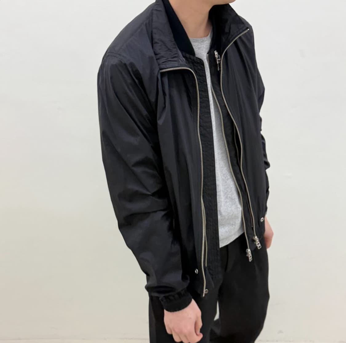 Bed J.w. Ford 더블 지퍼 블루종 자켓 상품이미지2