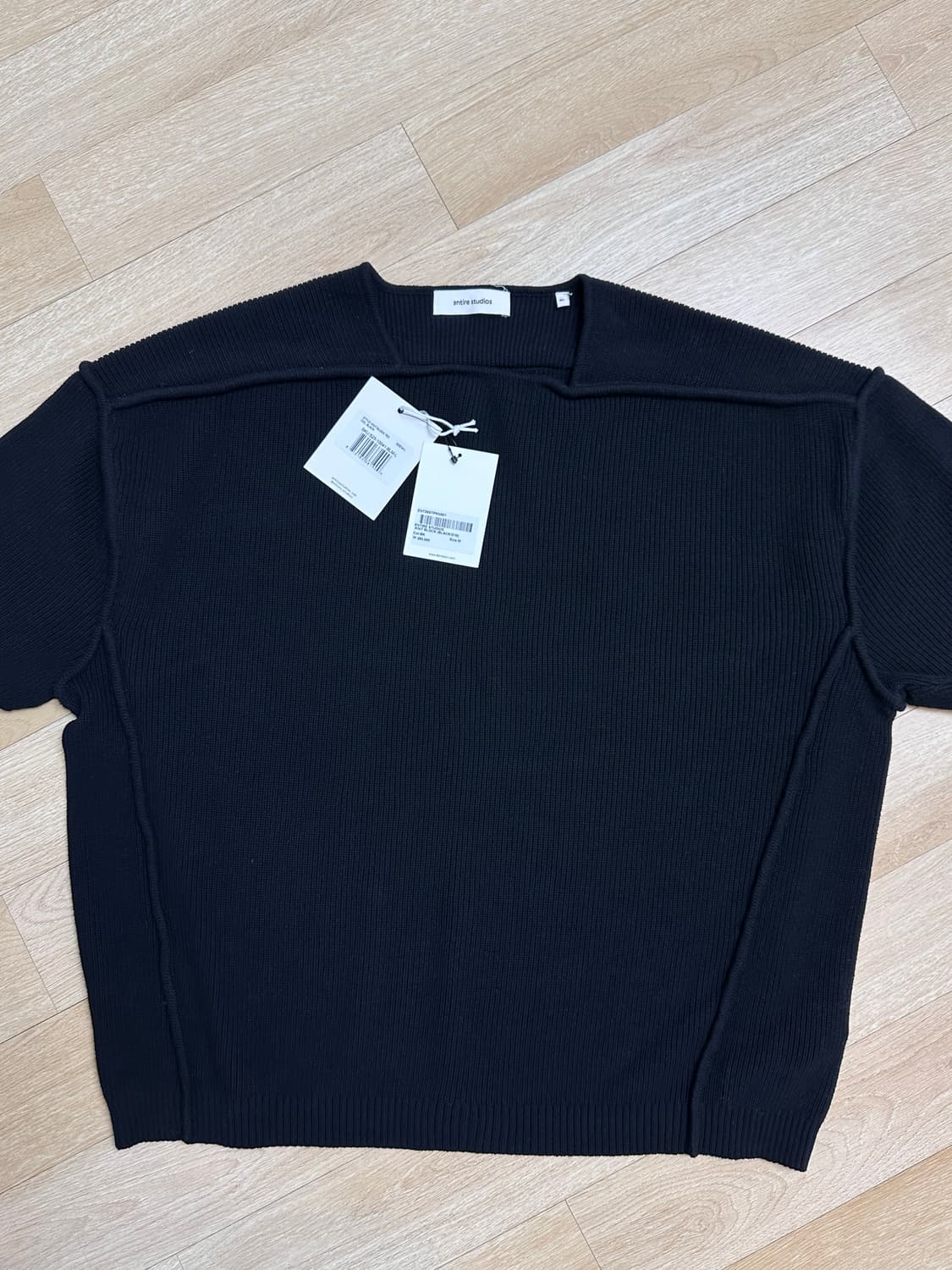 [M/L] 엔타이어 스튜디오 반팔 니트 상품이미지8