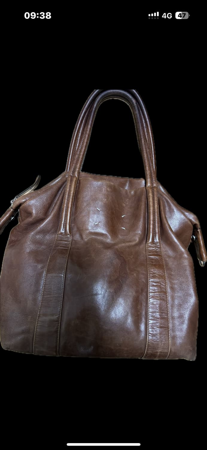 마르지엘라 레더 세일러백 상품이미지1