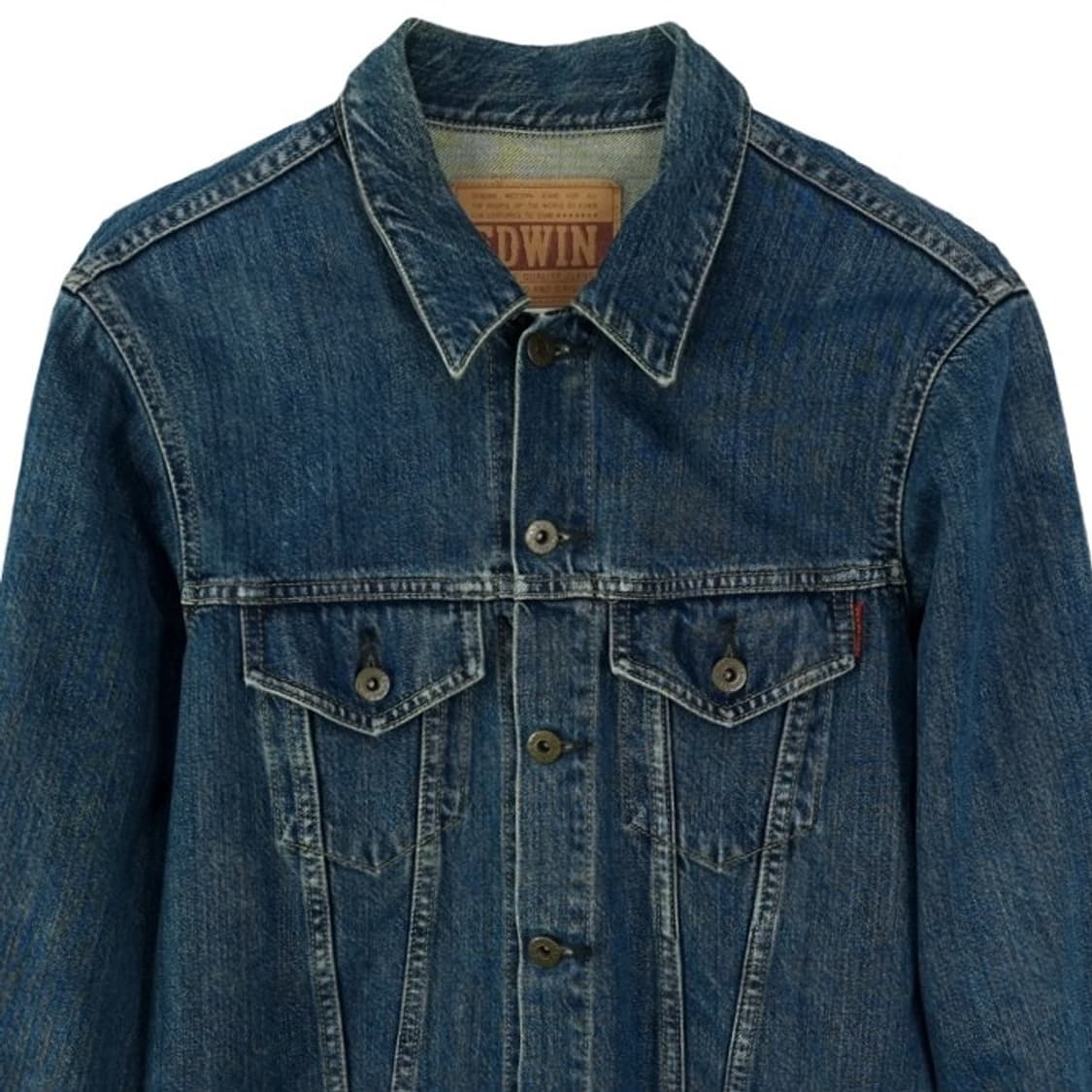 [에드윈] 재팬 빈티지 데님 자켓 청자켓 M19327 상품이미지4