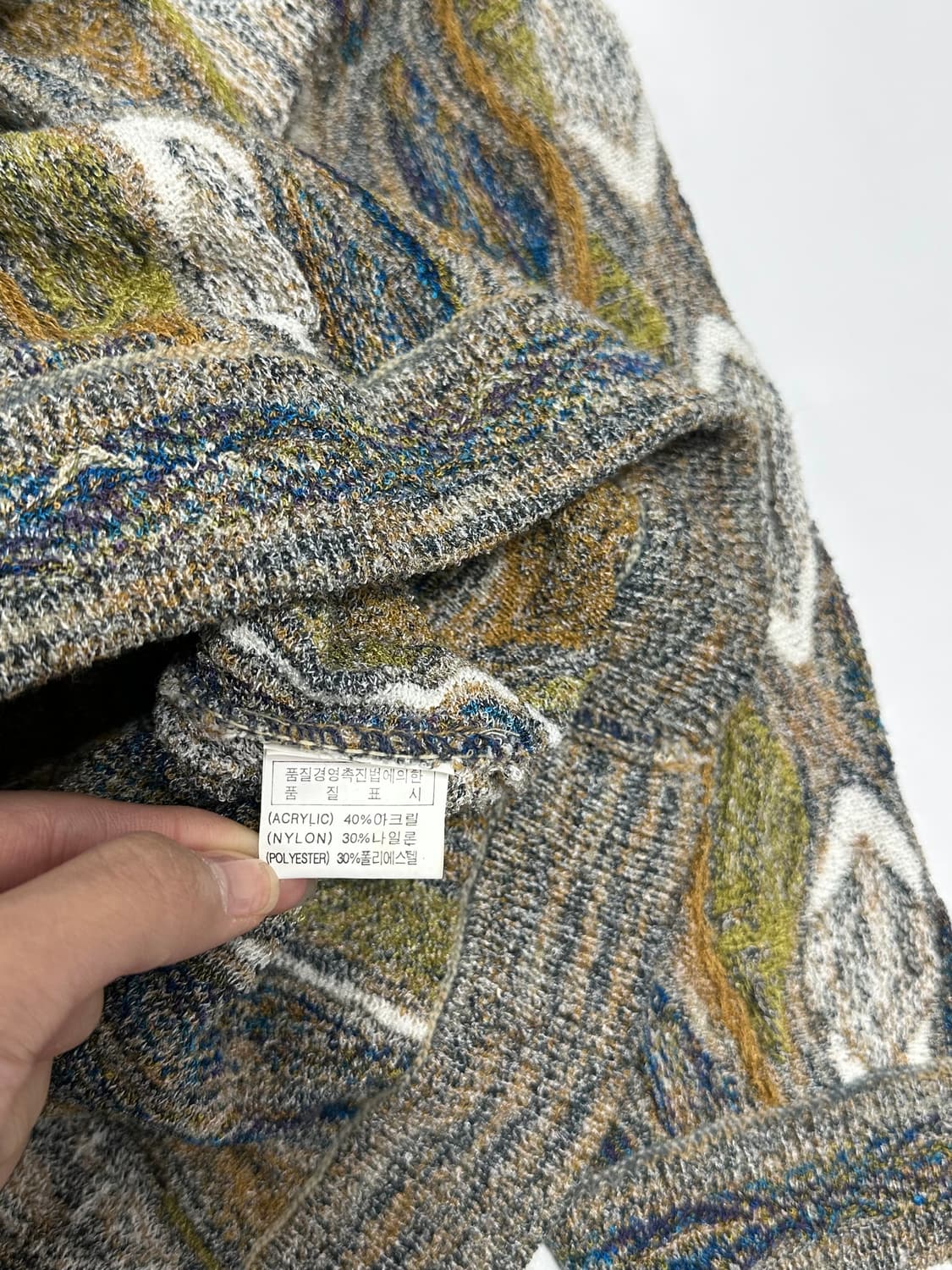 old country 빈티지 케이블 니트 쿠지맛 상품이미지9