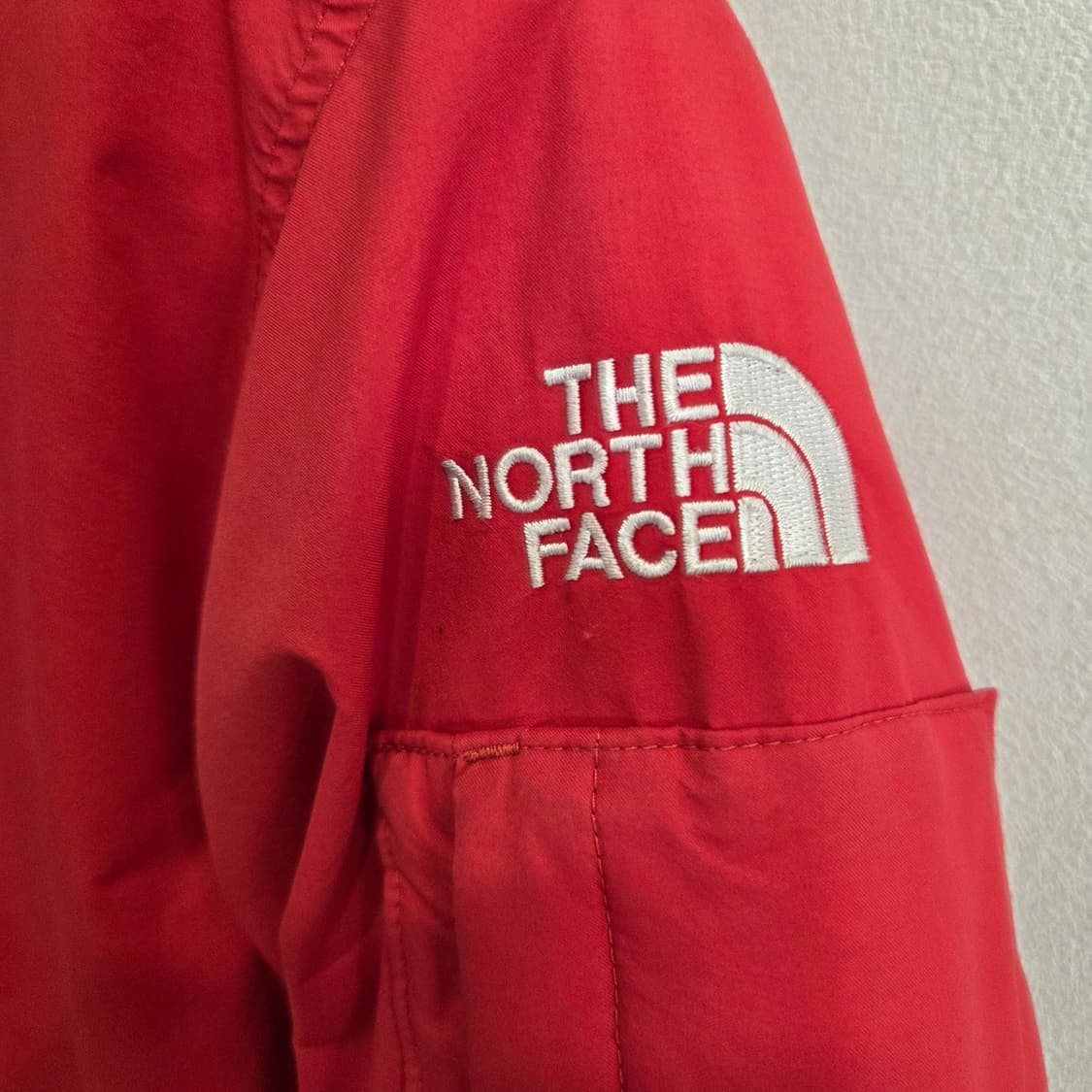 노스페이스 아동 패딩 130 레드 상품이미지2