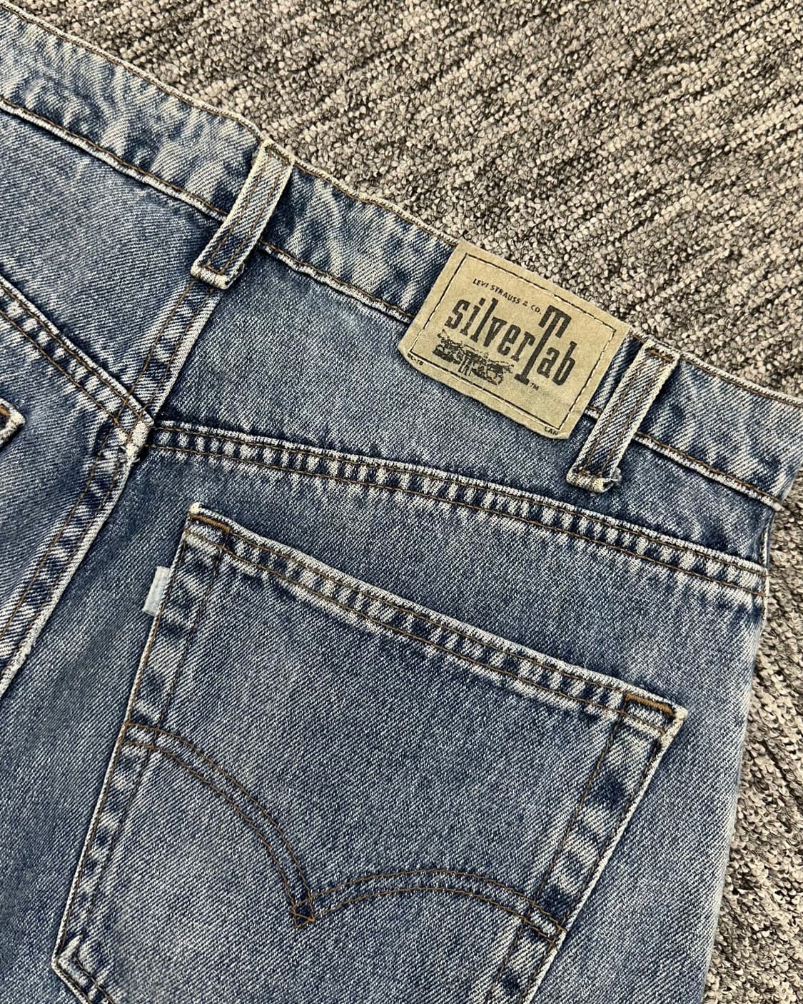 (허단44)90'S 리바이스 실버탭 배기-M1078 상품이미지7