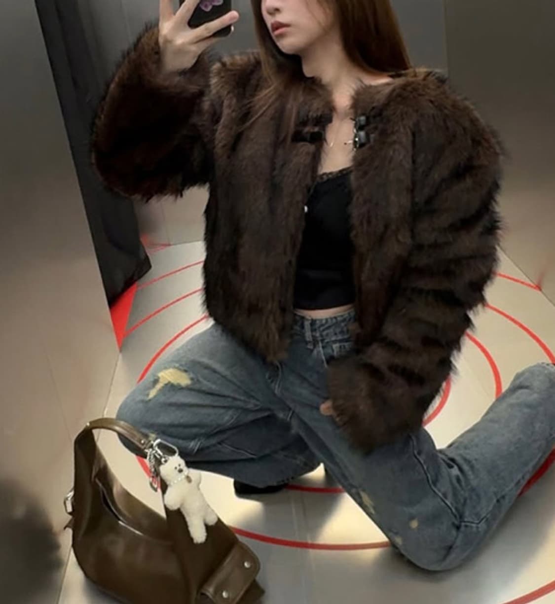 우우소오 퍼자켓 상품이미지3