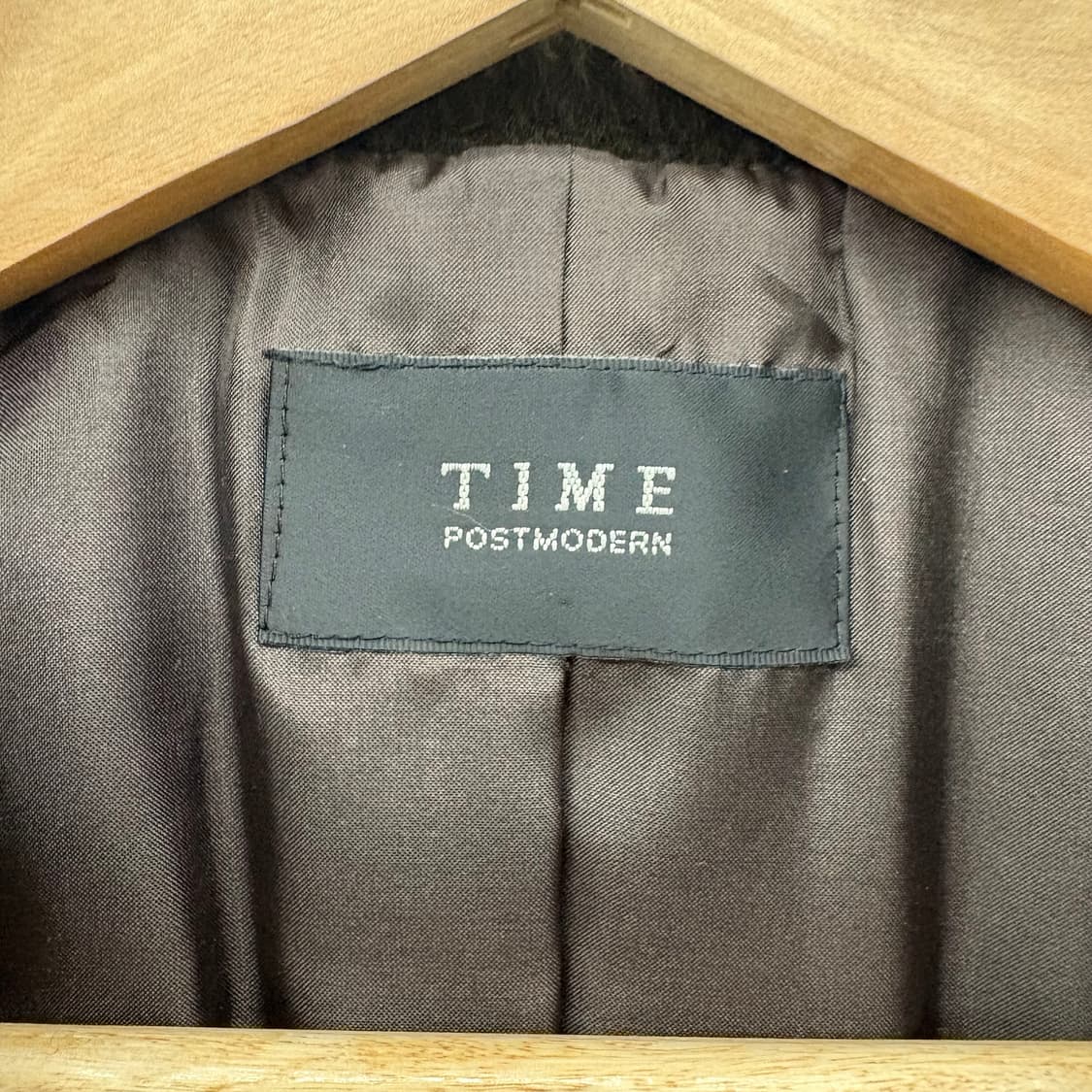 TIME 타임 브라운 롱 베스트 조끼 여/M 상품이미지6